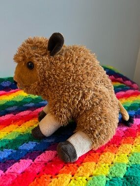 Baby buffalo stuffed animal